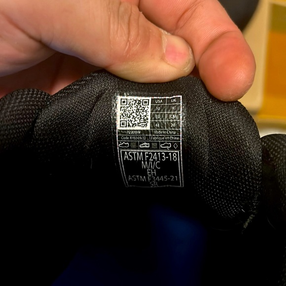 Shoes Crews Toby II-Nano Composite Toe
Non-Slip Black Shoes!Sz 10M!Work Shoes! - Picture 5 of 5